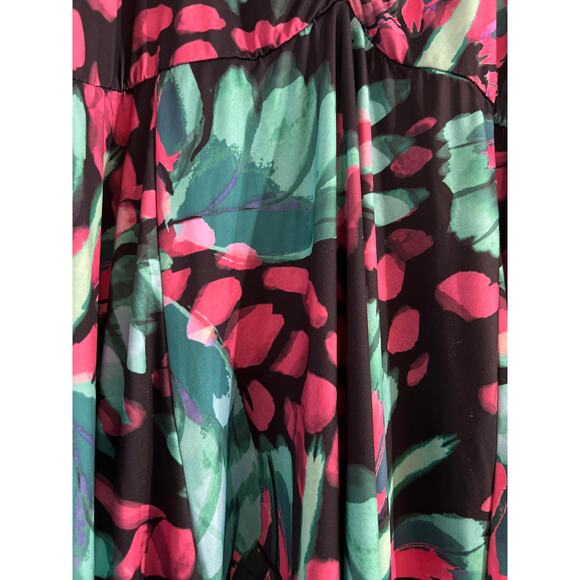 Torrid Womens Plus Mini Studio Knit Cinch Front Skater Dress Butterfly Size 4 4X - Picture 5 of 6